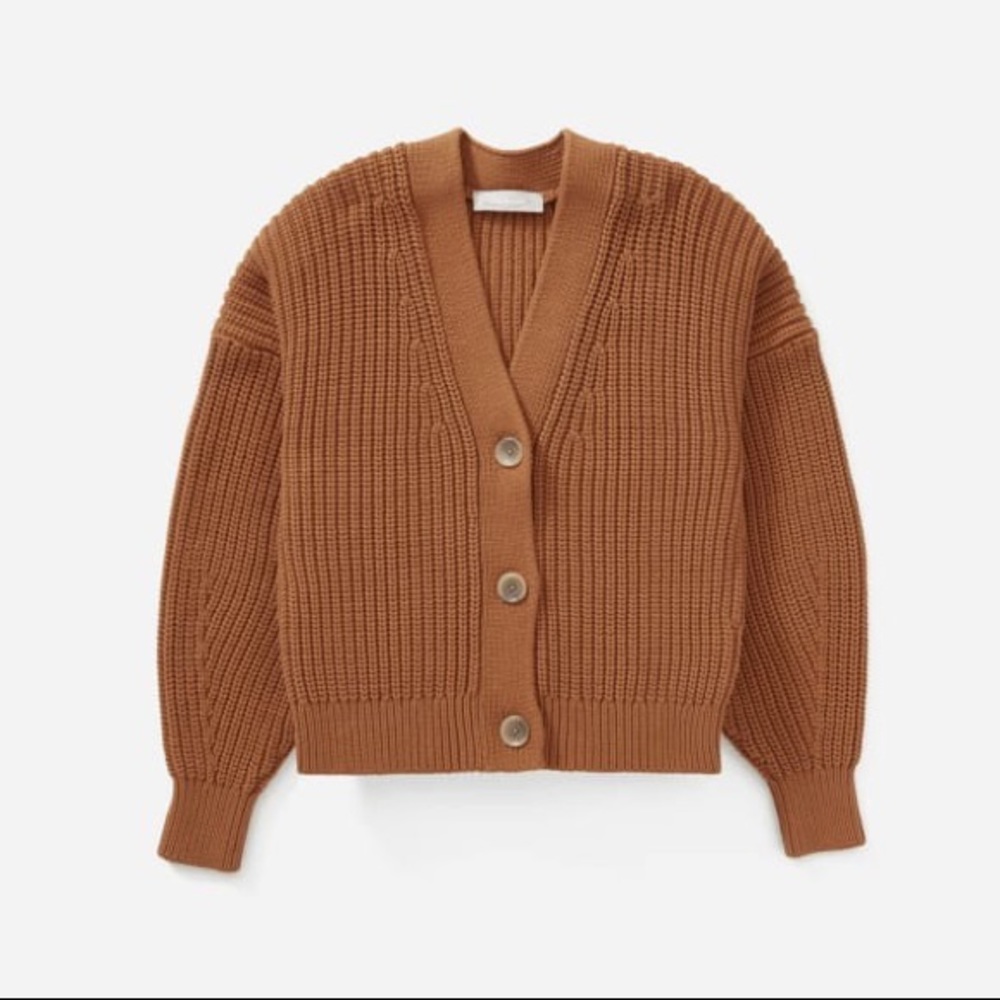 Everlane Texture Cotton Cardigan